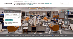 Desktop Screenshot of lemeridienetoile.com