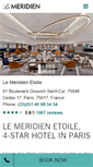 Mobile Screenshot of lemeridienetoile.com